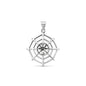 Silver Pendant - Spiderweb
