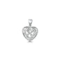 Silver Pendant - Heart
