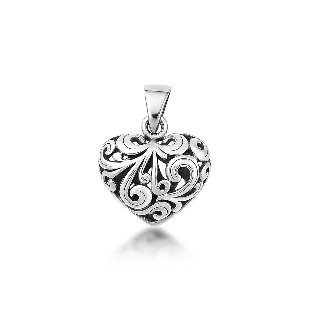 Silver Pendant - Heart