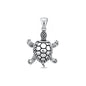 Silver Pendant - Turtle
