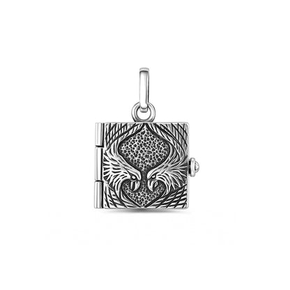 Silver Pendant - Eagles Locket Book