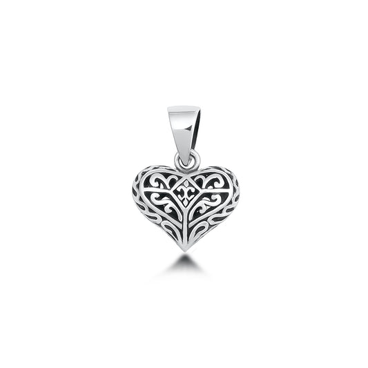 Silver Pendant - Heart