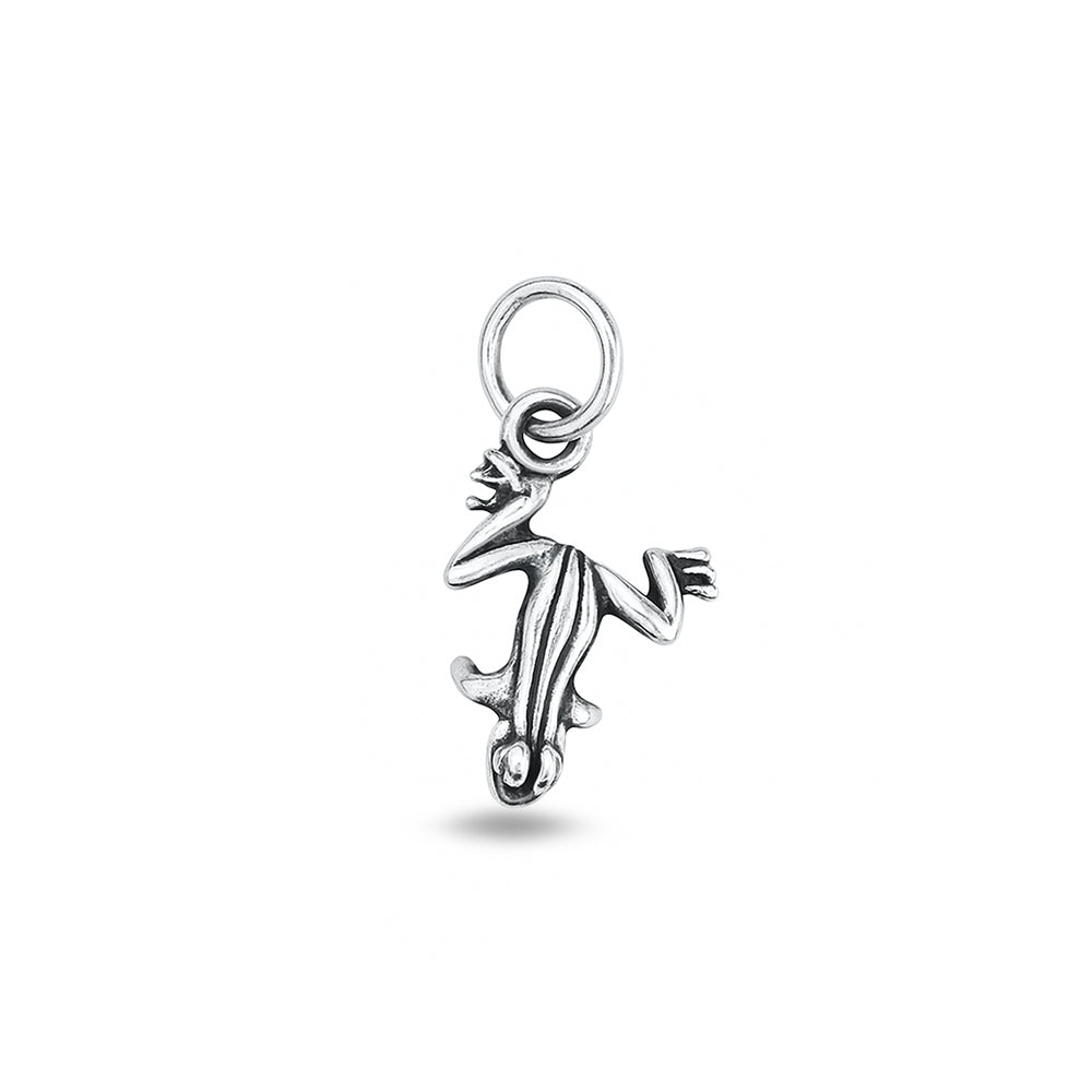 Silver Pendant - Frog