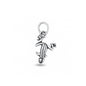 Silver Pendant - Frog