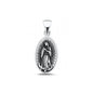 Silver Pendant - Virgin Mary