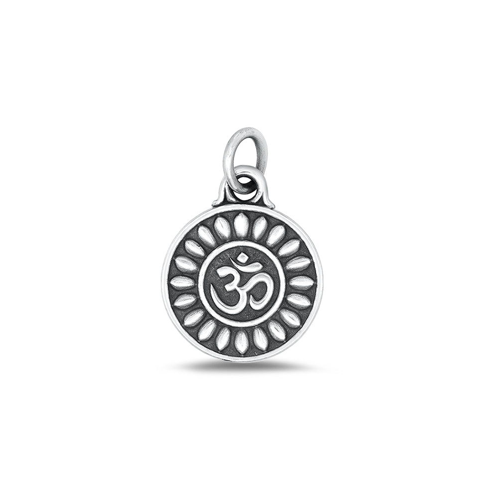 Silver Pendant - Ohm