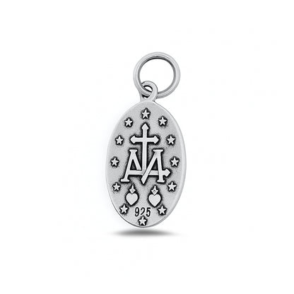 Silver Pendant - Virgin Mary