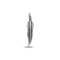 Silver Pendant - Feather
