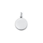 Silver Pendant - Round Disc
