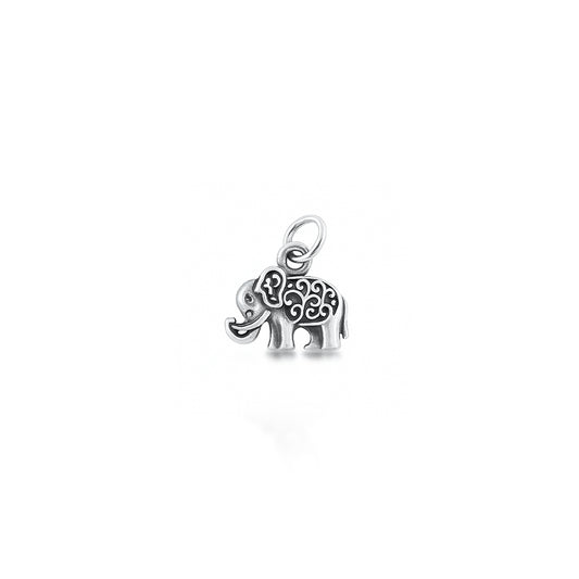 Silver Pendant - Elephant