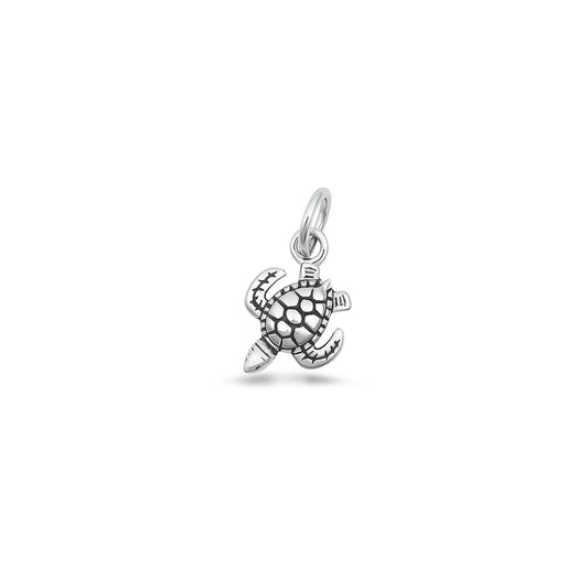 Silver Pendant - Turtle