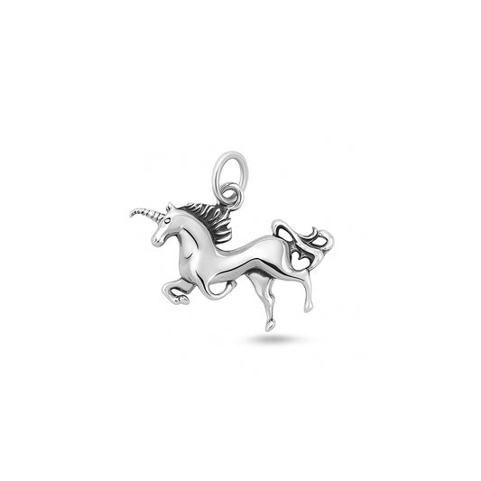 Silver Pendant - Unicorn