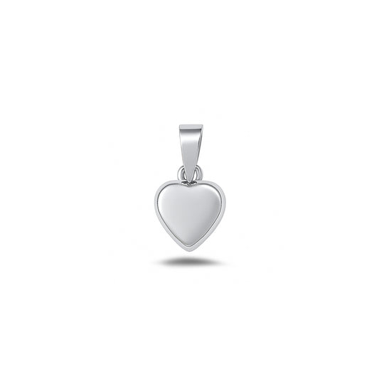 Silver Pendant - Heart