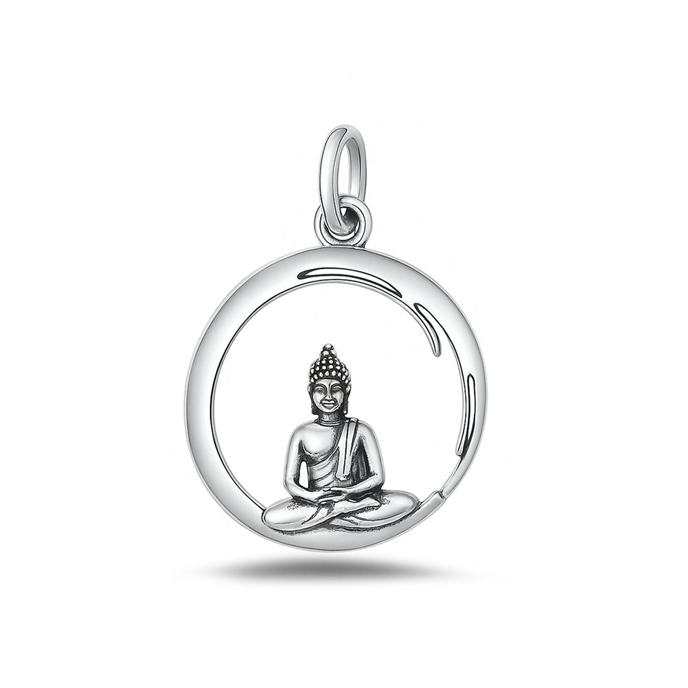 Silver Pendant - Buddha