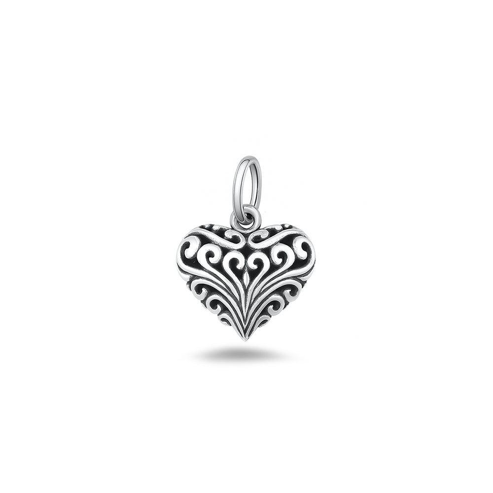 Silver Pendant - Heart
