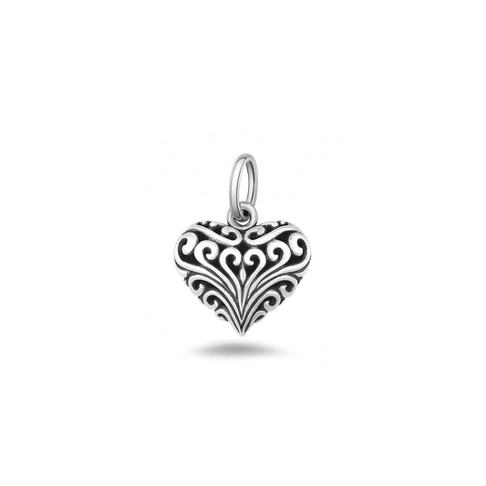 Silver Pendant - Heart