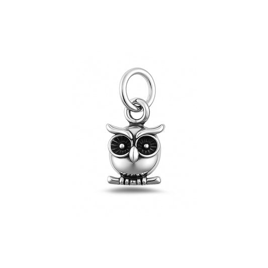 Silver Pendant - Owl