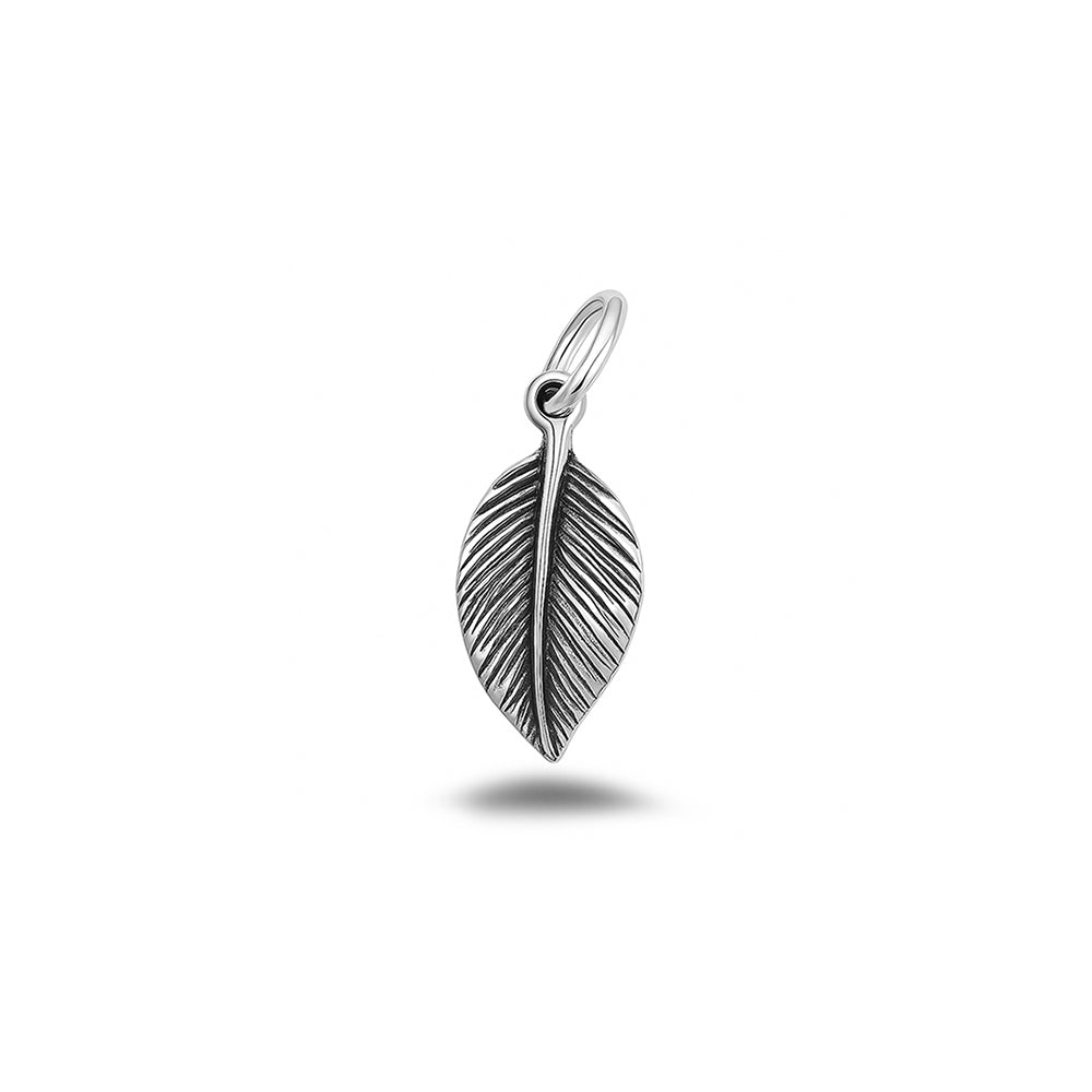 Silver Pendant - Leaf