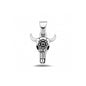 Silver Pendant - Bull Skull