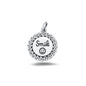 Silver Pendant - Smile Happy Face