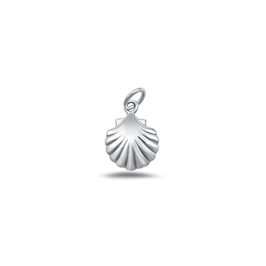 Silver Pendant - Seashell