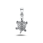 Silver Pendant - Turtle