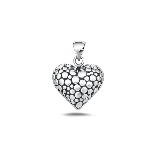 Silver Pendant - Heart
