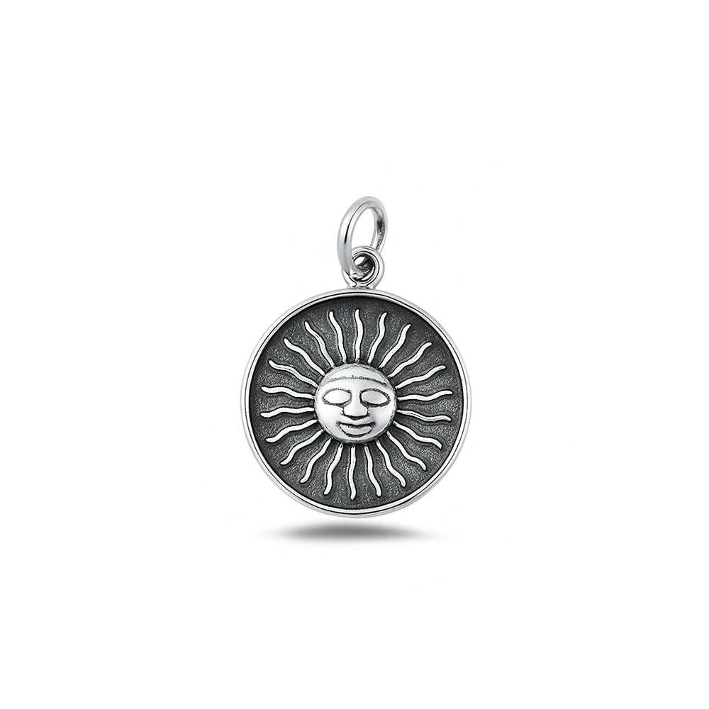 Silver Pendant - Sun