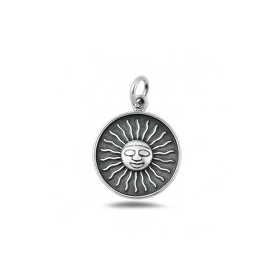 Silver Pendant - Sun