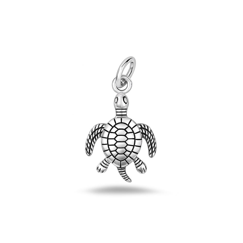 Silver Pendant - Turtle