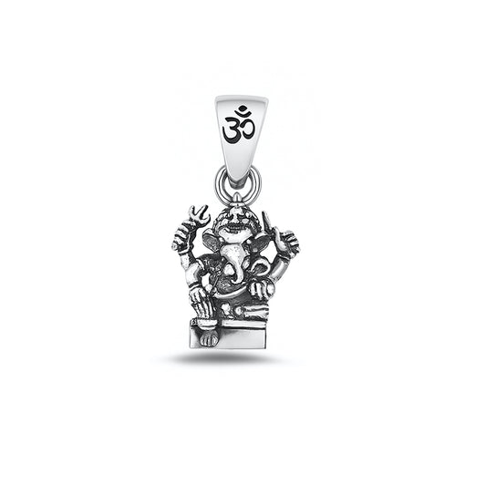 Silver Pendant - Ganesha