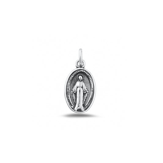 Silver Pendant - Virgin Mary