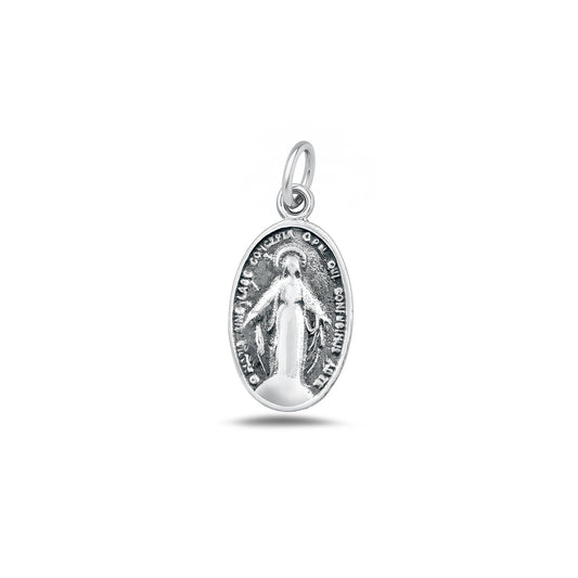 Silver Pendant - Virgin Mary