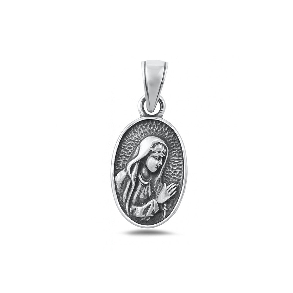 Silver Pendant - Virgin Mary