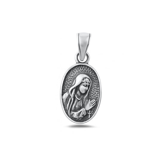 Silver Pendant - Virgin Mary