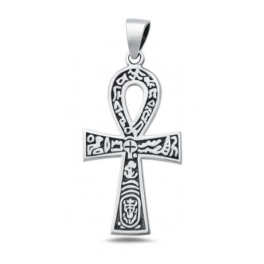 Silver Pendant - Egyptian Ankh