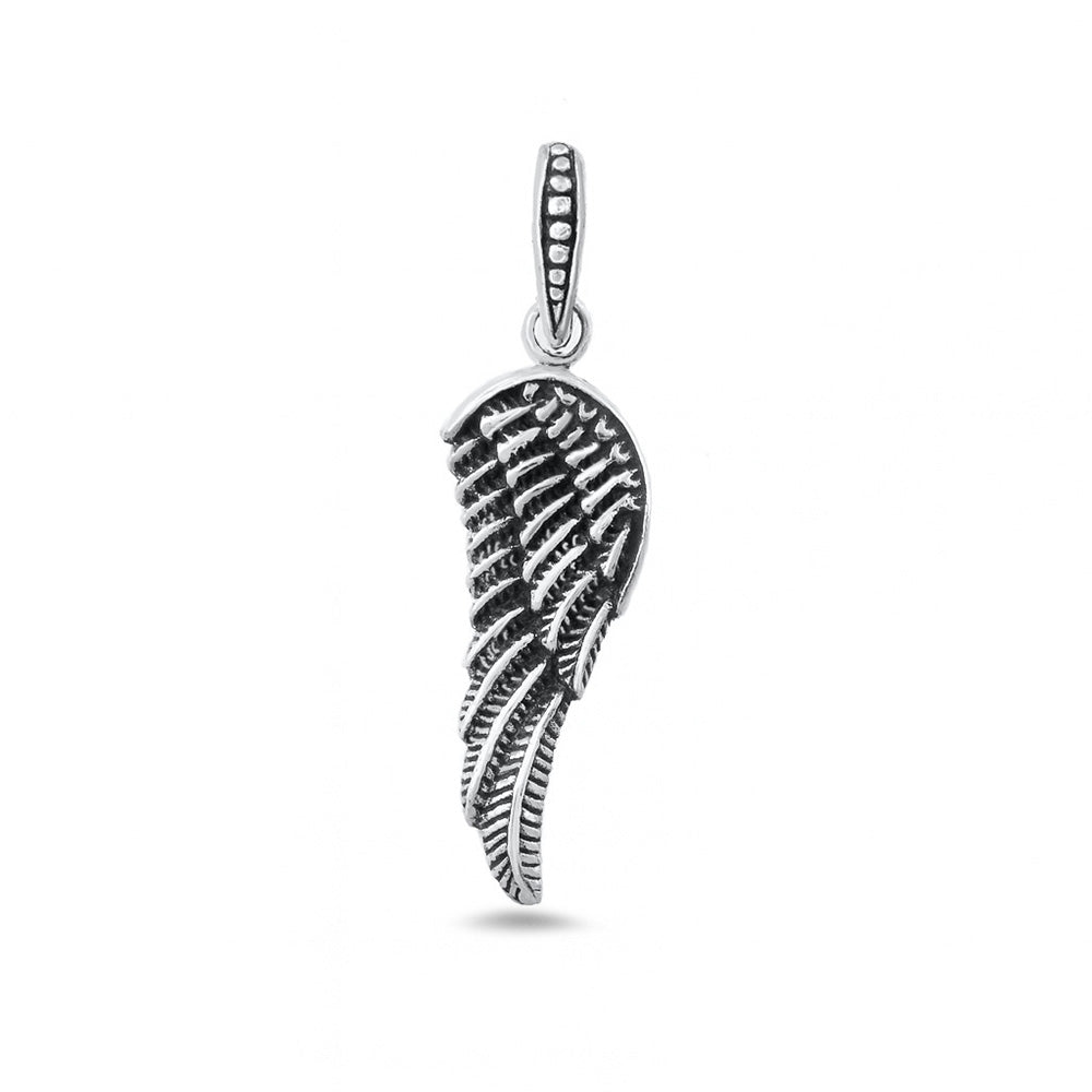 Silver Pendant - Angel Wing