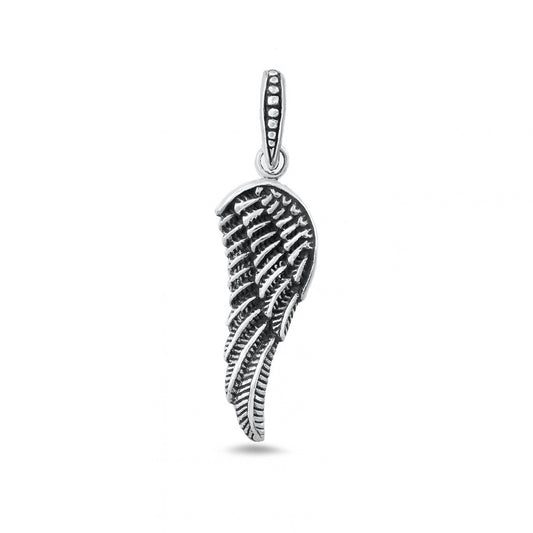 Silver Pendant - Angel Wing