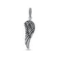 Silver Pendant - Angel Wing