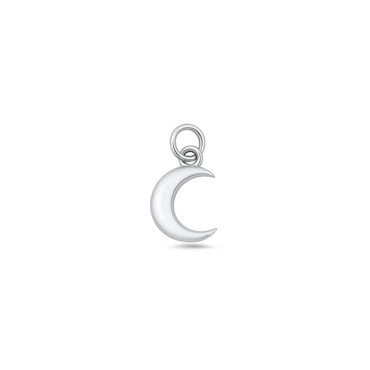 Silver Pendant - Crescent Moon