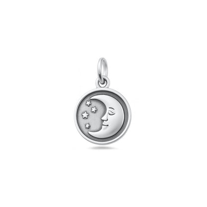 Silver Pendant - Sun, Moon & Stars