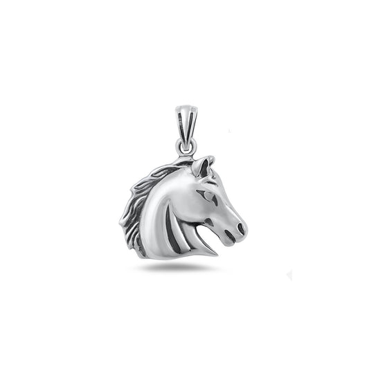 Silver Pendant - Horse