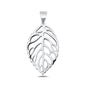 Silver Pendant - Leaf