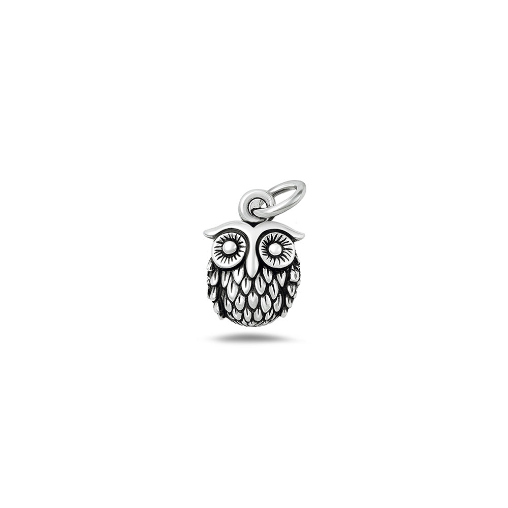 Silver Pendant - Owl