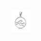 Silver Pendant - Ocean Waves