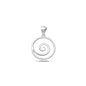 Silver Pendant - Spiral