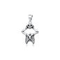 Silver Pendant - Skeleton
