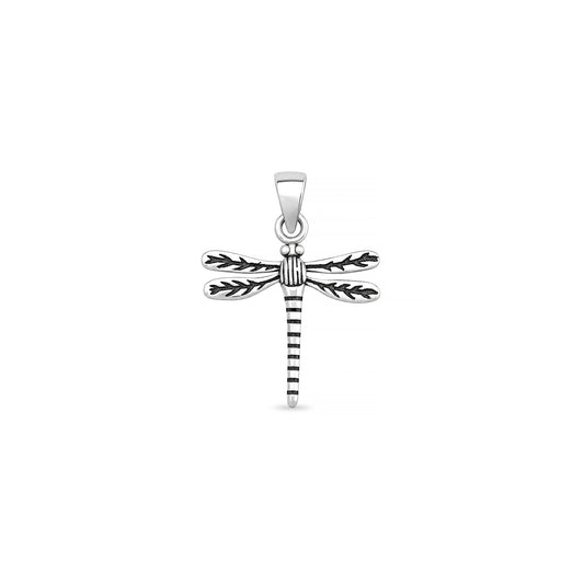 Silver Pendant - Dragonfly