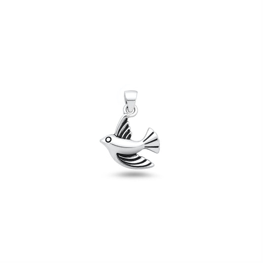 Silver Pendant - Bird