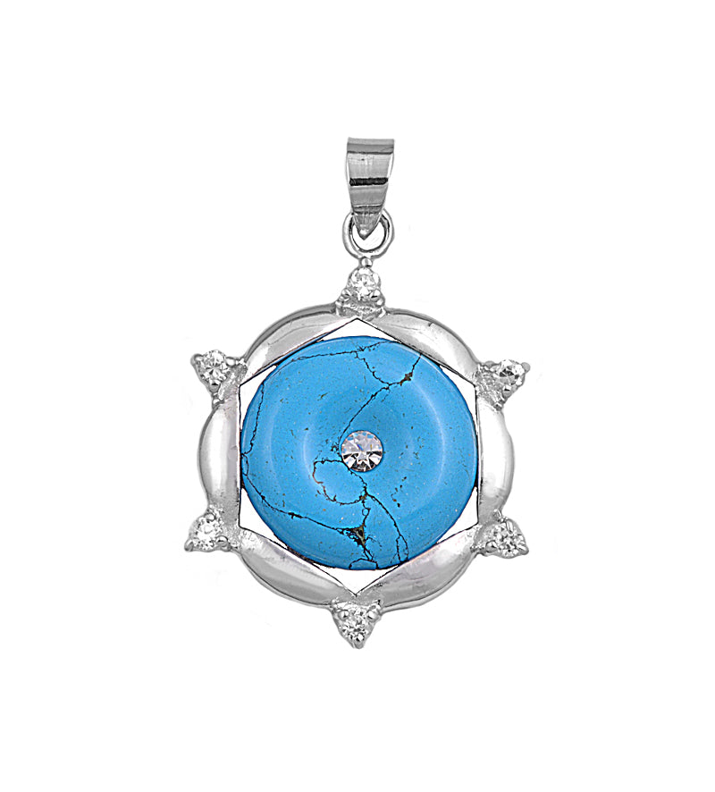 Silver Stone Pendant